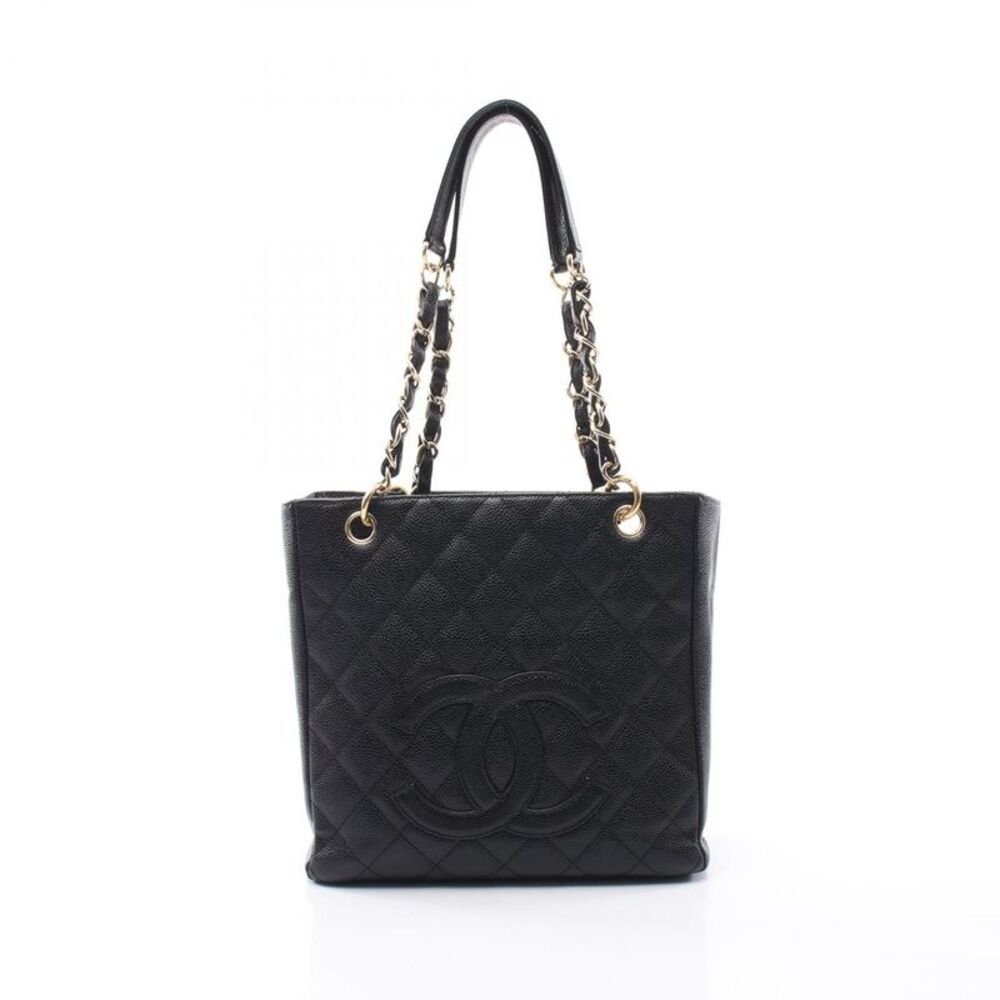 CHANEL Matelasse Caviar Skin Tote Bag